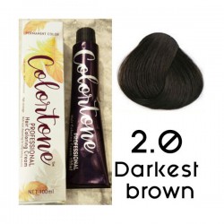 2.0 Darkest Black Brown...