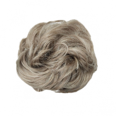 Messy Chignon Scrunchie Hair Bun Pony Updo For Women - M6/88 Latte Blonde Mix